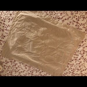 Queen Beige Duvet Cover and Pillow Cover